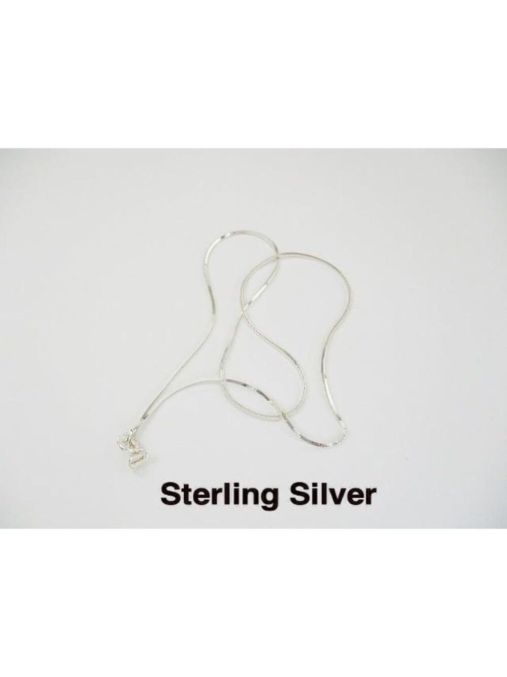 Sterling Silver 20" Thin Square Rope Necklace